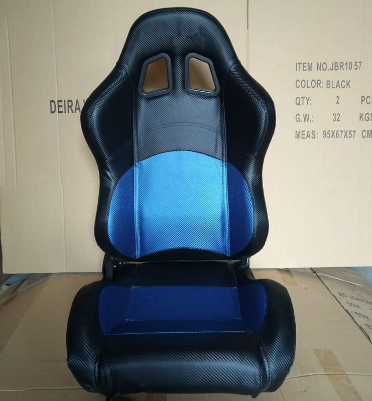 JBR1032 PVC Sport Racing Seats With Adjuster / Slider Car Seats